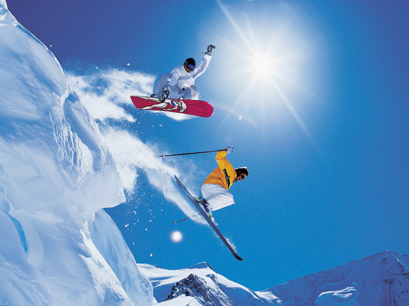 Trening przed sezonem narciarskim