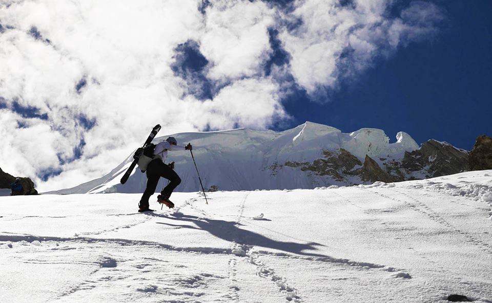 Andrzej Bargiel zjechał z Broad Peak na nartach 