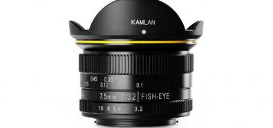 Kamlan FS 50 mm f/1.1, 28 mm f/1.4 oraz 7.5 mm f/3.2