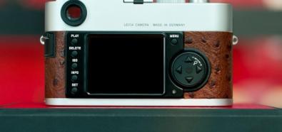 Leica M9 Limited Edition Silver Chrome & Ostrich Leather