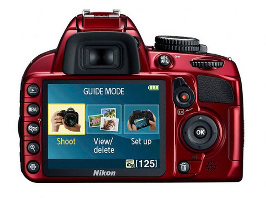Nikon D3100 Red