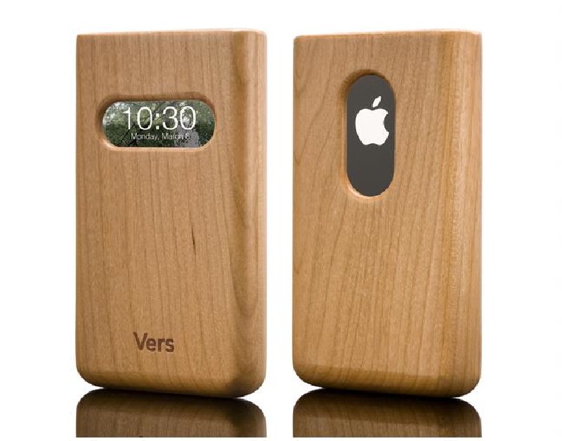Drewniany futerał do iPhonea