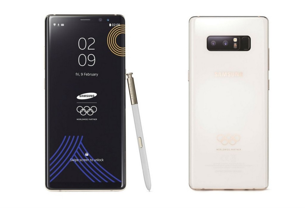 Samsung Galaxy Note 8 PyeongChang 2018 Olympic Edition