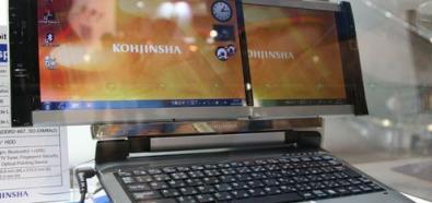 Dwuekranowy laptop Kohjinsha