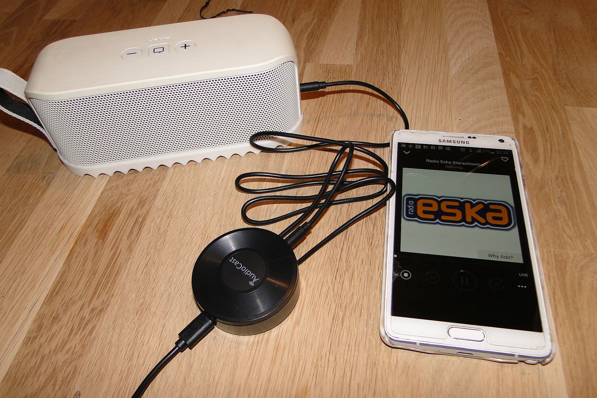 AudioCast M5 - transmiter dźwięku - test