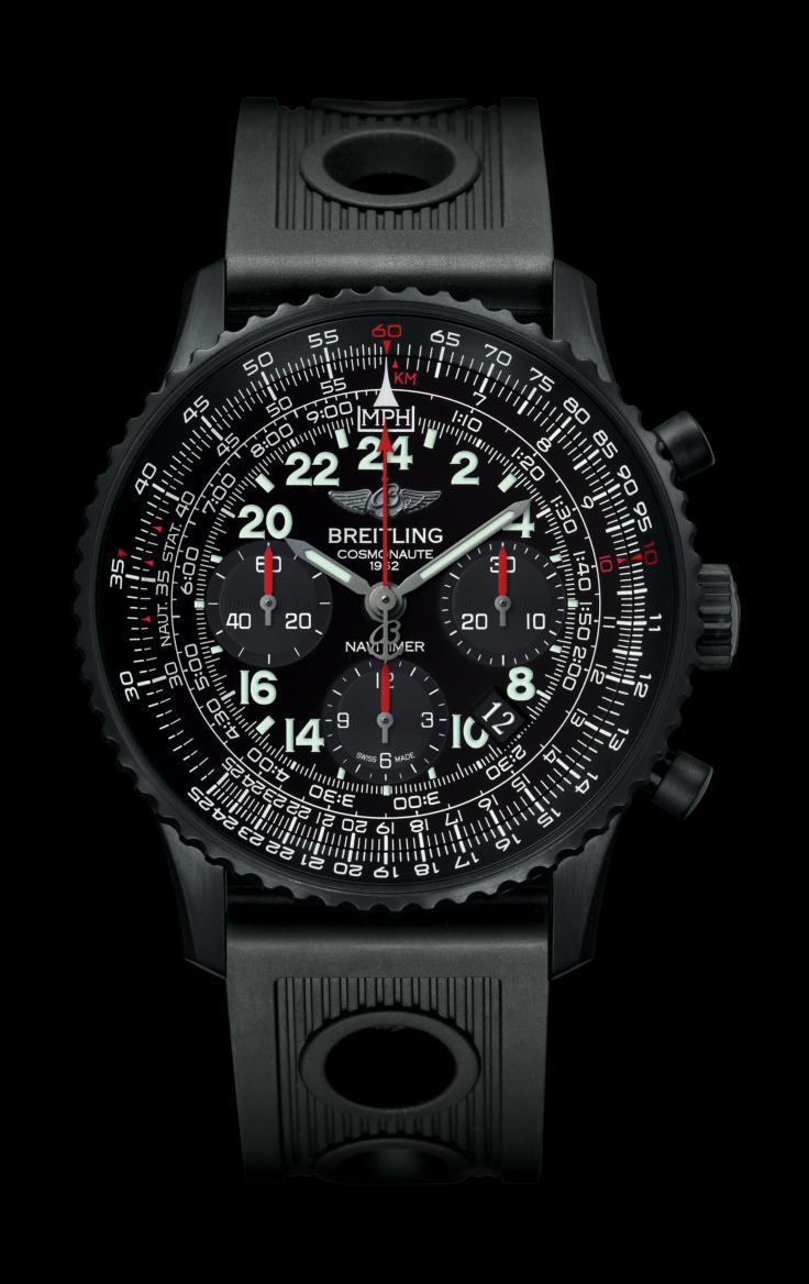 Breitling Navitimer Cosmonaute Blacksteel - limitowana edycja zegarka inspirowanego misją NASA