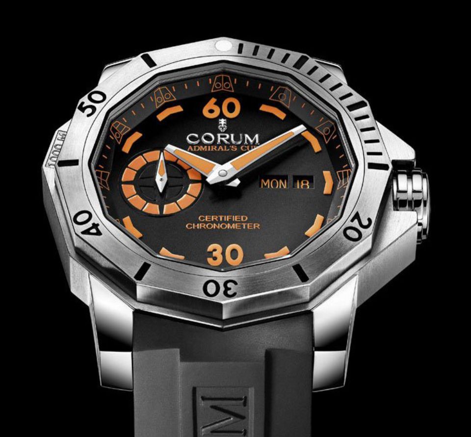 Corum  Admiral's Cup Seafender 48 Deep Dive - zegarek do nurkowania