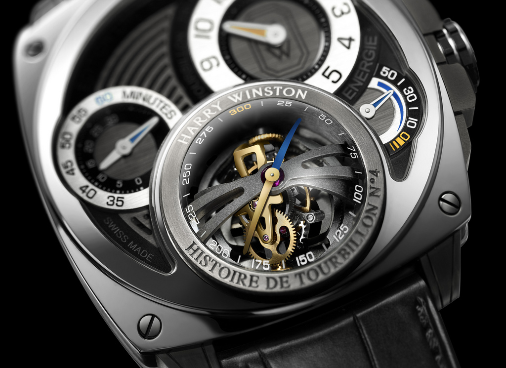 Harry Winston Histoire De Tourbillon 4 - ekskluzywny zegarek w limitowanej edycji