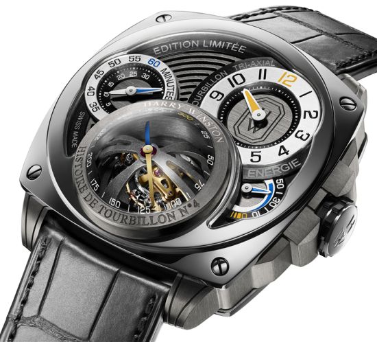 Harry Winston Histoire De Tourbillon 4 - ekskluzywny zegarek w limitowanej edycji