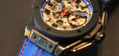 Hublot Big Bang Ferrari Beverly Hills - stylowy zegarek nawiązujący wyglądem do deski rozdzielczej