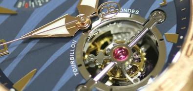 Parmigiani Fleurier Pershing Tourbillon Abyss - sportowy, luksusowy zegarek