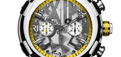 Romain Jerome Steampunk Chrono - zegarki i spinki do mankietów z częściami z Titanica